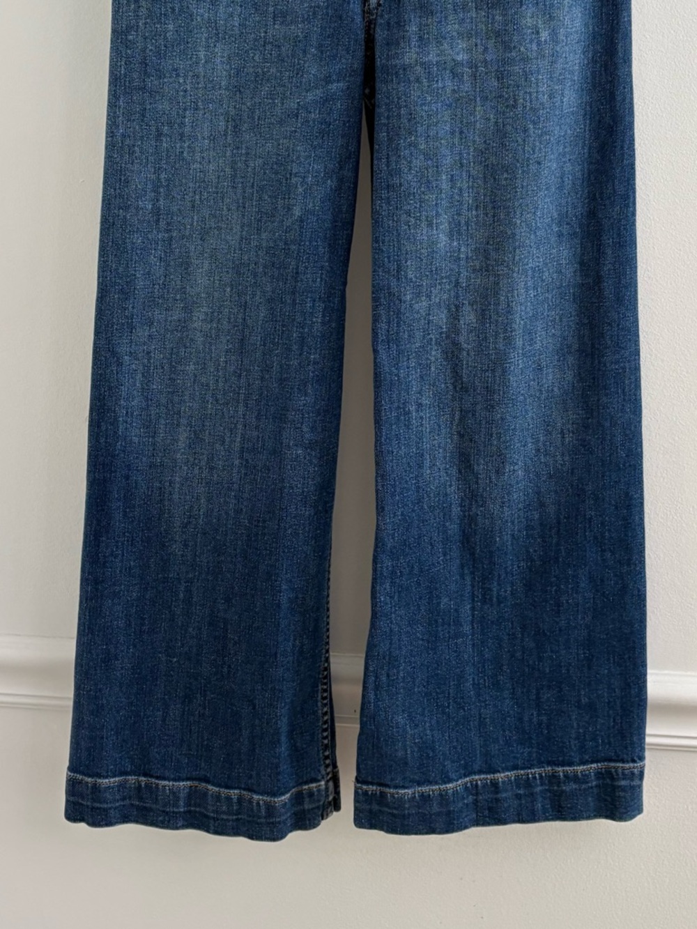 Anthropologie Colette Crop High-Rise Wide Leg Jeans 25 - Picture 6 of 9